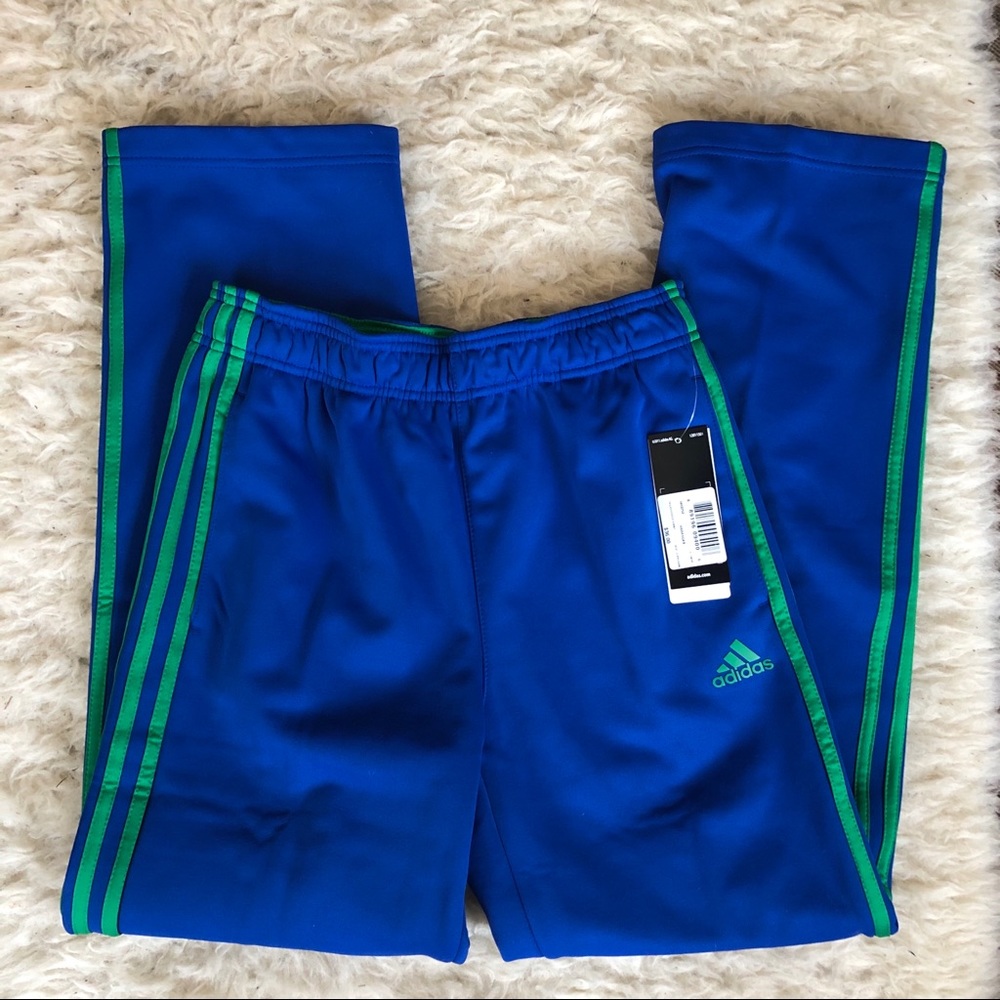 NWT Adidas fleece pants size 14/16 youth